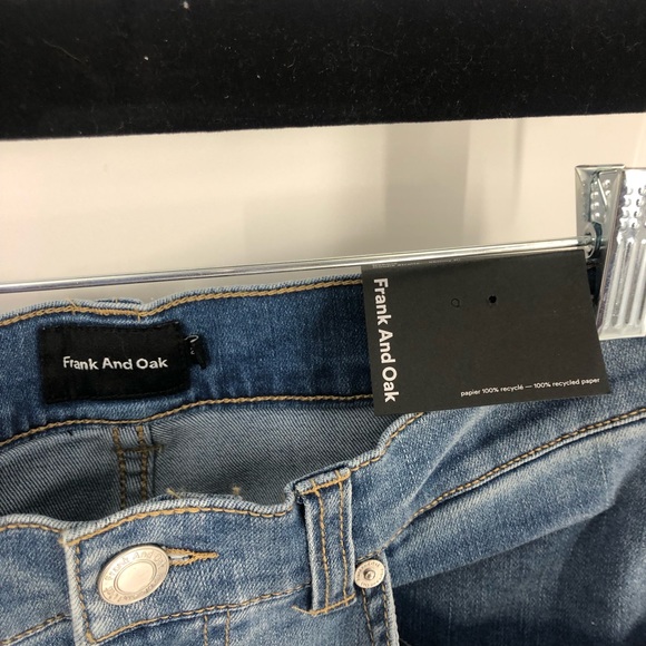 Frank & Oak NWT Debbie Skinny Jeans Light Wash 27 - Picture 4 of 7